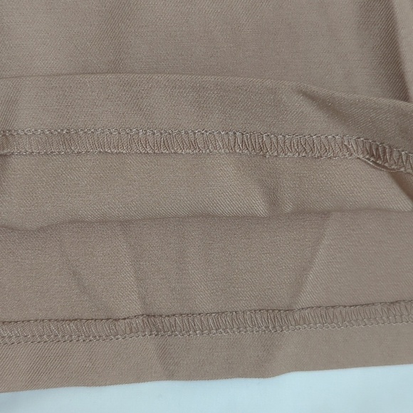 NWT Cupshe Elastic Waist Wide Leg Cargo Pants, Color Tan Size S - Picture 13 of 16